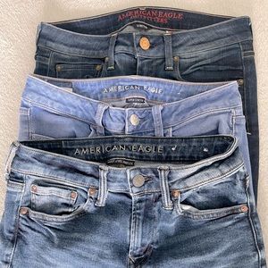 American Eagle bundle jeans!